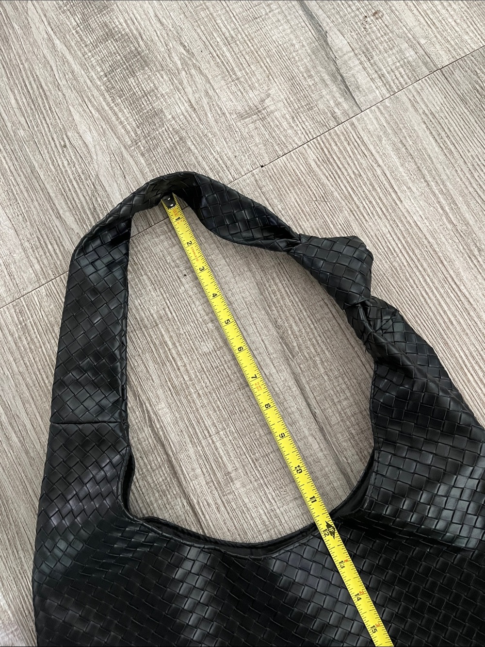 Woven Shoulder Hobo Bag - Picture 8 of 9